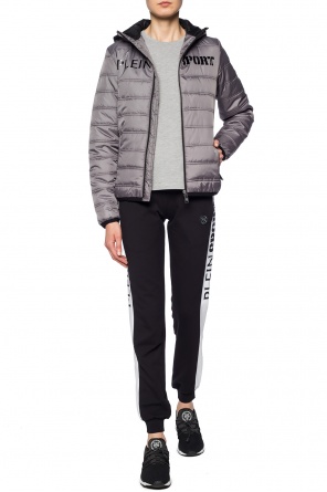 Quilted jacket with logo, zdjęcie 2 Quilted jacket with logo od Plein Sport